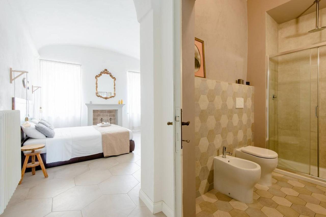 La Casa Sulle Mura Montecchio Emilia Bagian luar foto
